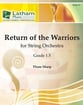 Return of the Warriors Orchestra sheet music cover